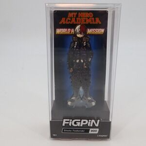 FiGPiN Shoto Todoroki My Hero Academia World Heroes Mission 900 Glitter Pin